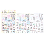 Kawaii Puppy Sticker Sheet