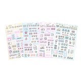 Kawaii Puppy Sticker Sheet