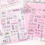 Kawaii Puppy Sticker Sheet