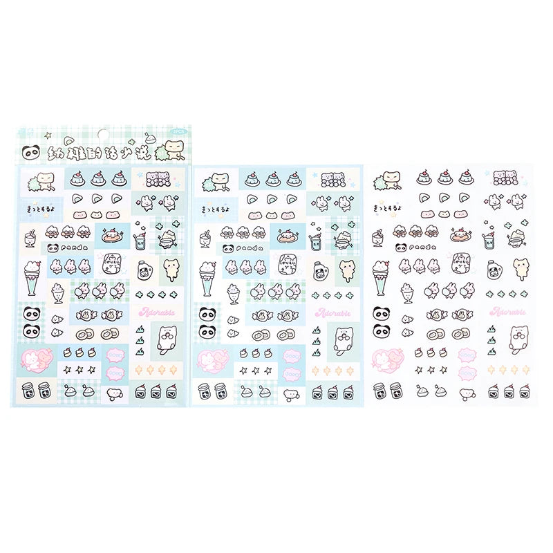 Kawaii Puppy Sticker Sheet