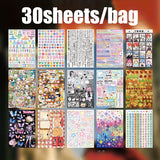 5 in 1 All Styles Retro Sticker Book