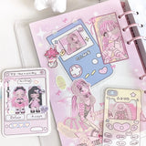 Cute Card Sticker Bag