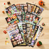 Retro Crochet Food Sticker Book