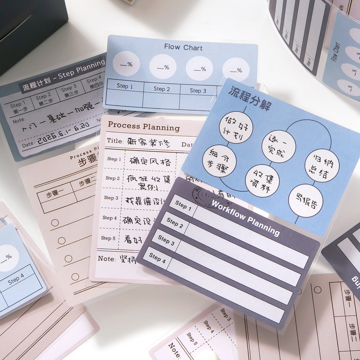 120PCS Manage Time Sticky Note