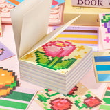 Paint by Numbers Sticker Book Series