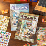 A5 Size Retro Sticker Book