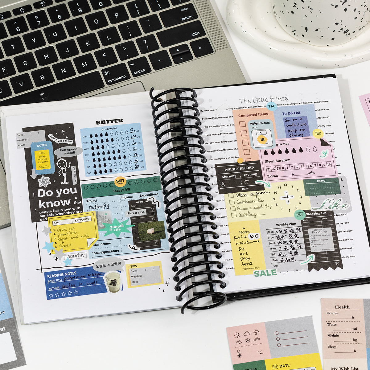 Schedule Loop Sticker Book