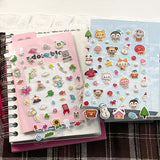 Retro Photoframe Puffy Sticker Sheet