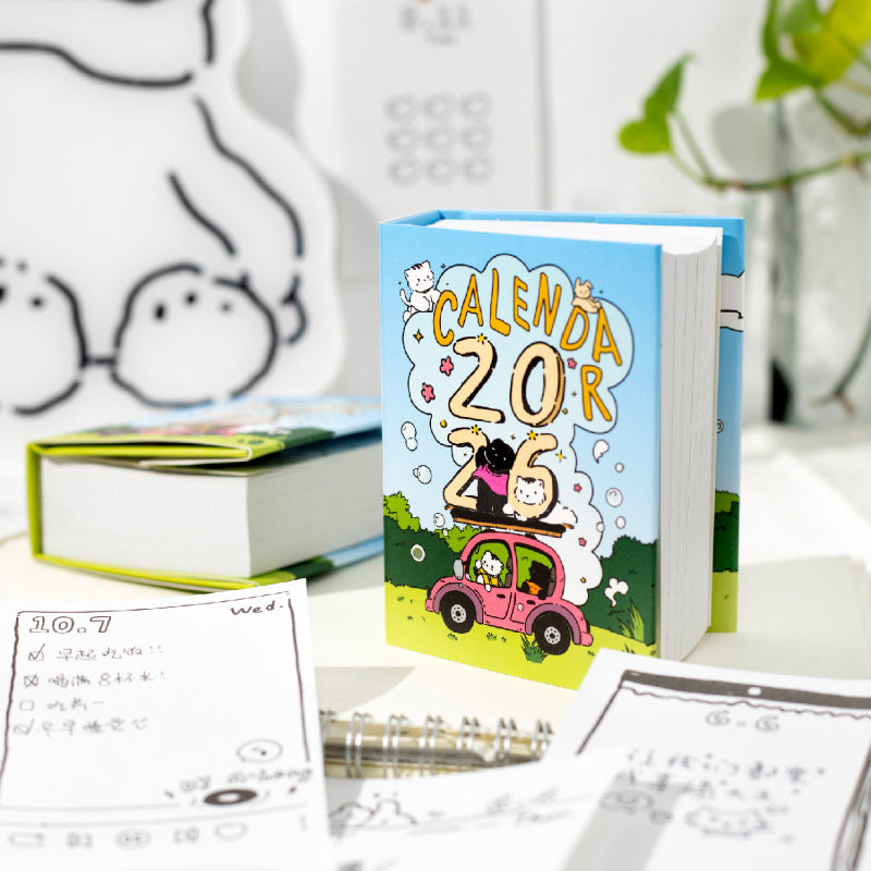 365 Pages Kawaii Mini Journal