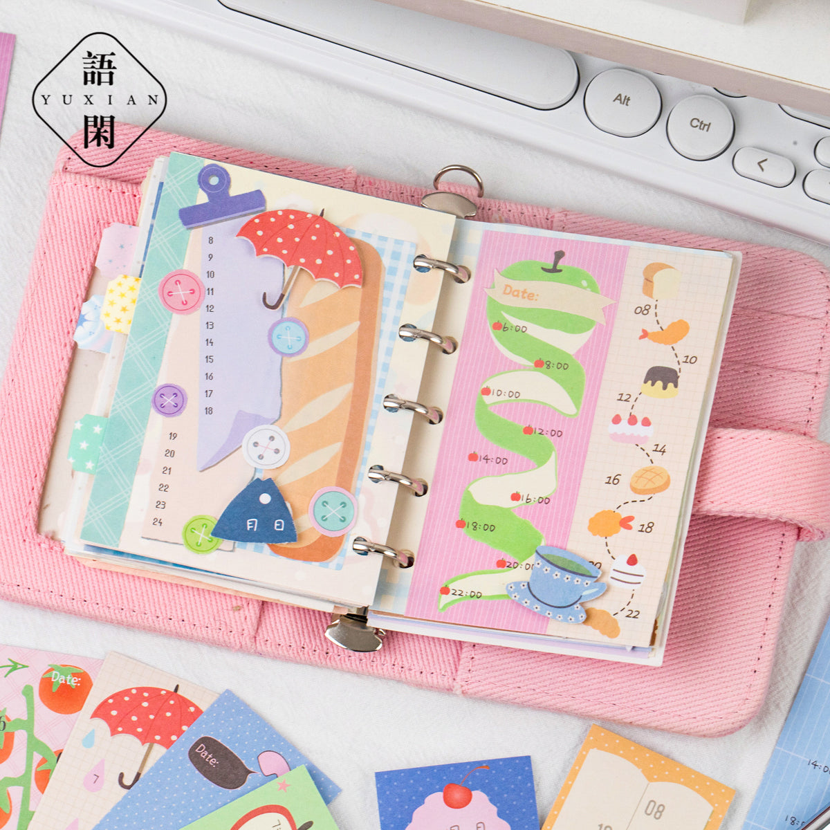 Time Record Sticker Book