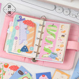 Time Record Sticker Book