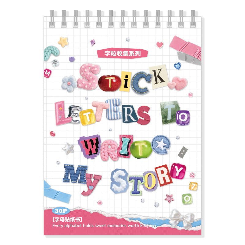Alphabet Collection Sticker Book