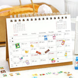 Food Market 3D Sticker Sheet