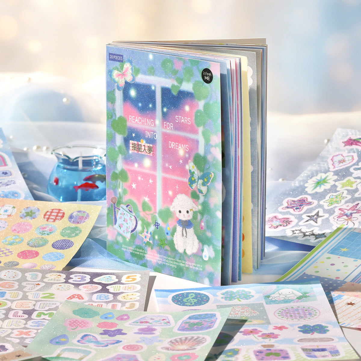 Faded Paradise Sticker Book
