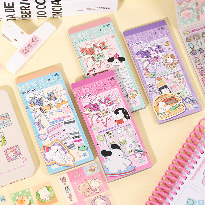 Kawaii Invasion Sticker Book