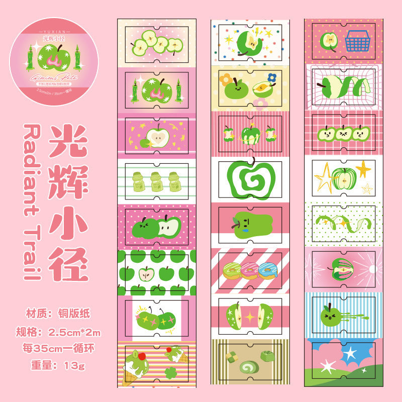 Apple Fantasy Sticker Tape