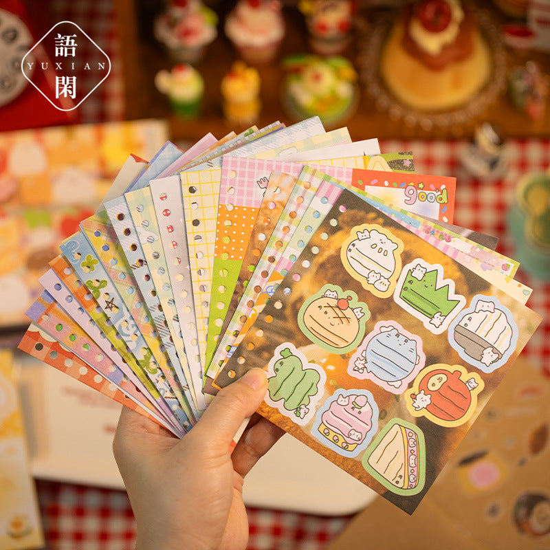 300pcs Creative Sticky Note Sticker Book