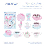 Rose Cafe Sticker Bag