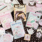 Rose Cafe Sticker Bag