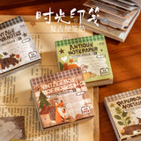 Time Letter Sticky Memo Pad