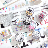 Time Organizer Clip Sticker Tape