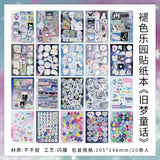Faded Paradise Sticker Book