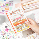 900pcs Colorful Time Sticker Book