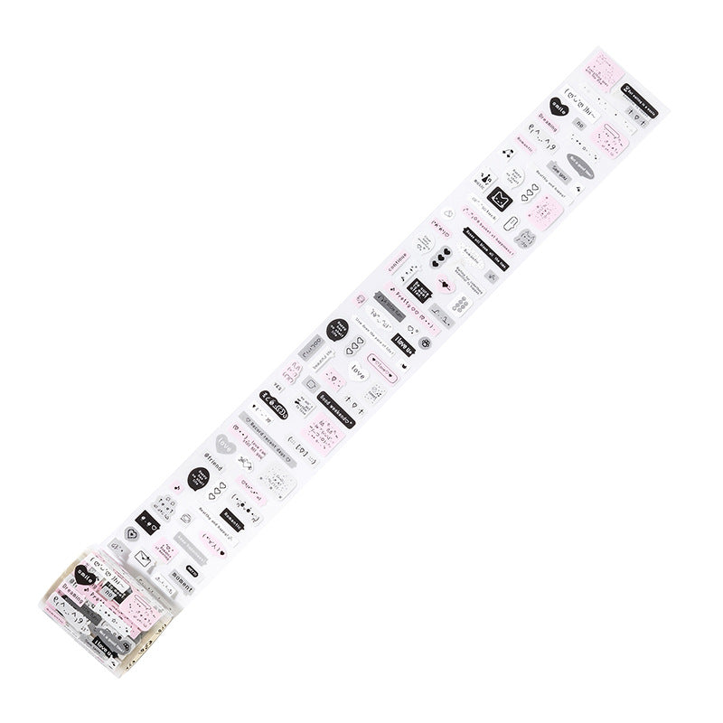 Cute Dialogue PET Sticker Tape