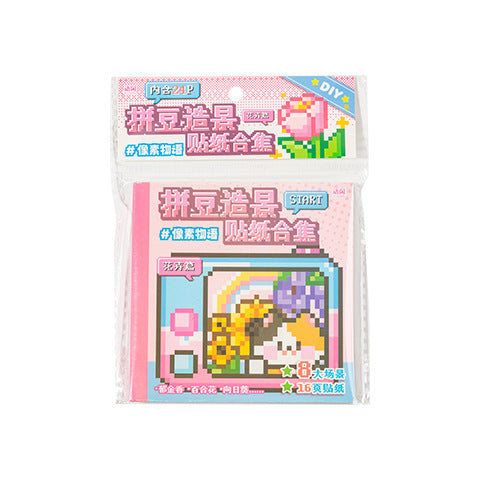 Paint by Numbers Sticker Book Series