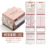 120PCS Manage Time Sticky Note