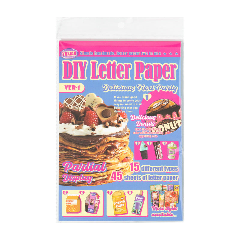 DIY Creative Letter Paper Book