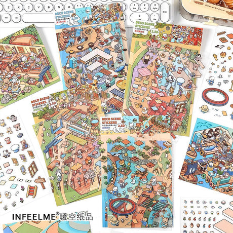 Opening Today Vol.8 Landscape Sticker Sheet