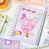 Kawaii Rainbow Square Sticker Book