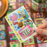 Retro Frame Series 2 Glitter Sticker Tape