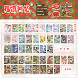 800pcs Retro Sticker Book