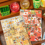 A5 Size Retro Sticker Book
