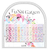 Funai Garten Stickerbogen