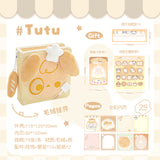 Tutu&Byebye Bakery House Loose-leaf Journal Notebook