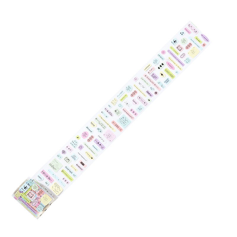 Cute Dialogue PET Sticker Tape