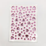 Heart Deco 3D Sticker Sheet Set