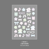 Fluffy Bubble Felt Sticker