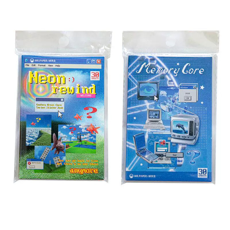 Century Dreamcore Glitter Sticker Book