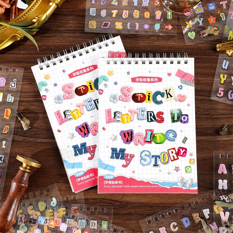 Alphabet Collection Sticker Book