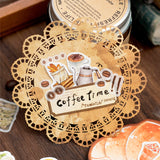 Coffee Theme Sticker Book