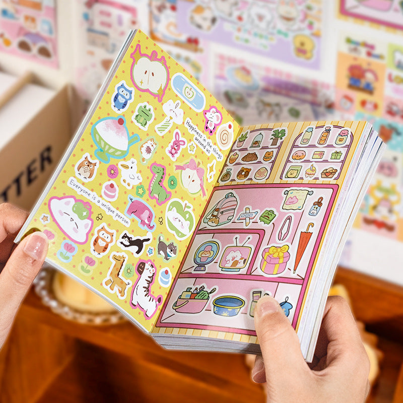 1500pcs Multifunctional Super Complex Sticker Book