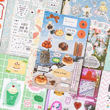 Kitty Diary M5 Retro Sticker Book
