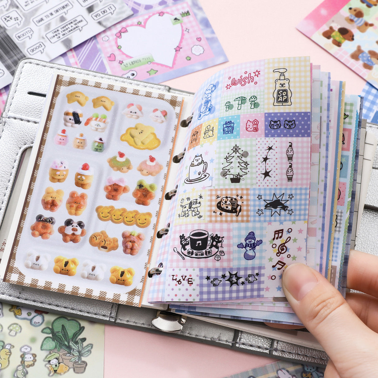 Vitality Trenkits Two-Pieces Sticker Book