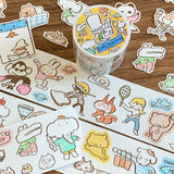 Molinta Cute Little Sketches Sticker Tape