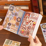 30 Pages Baroque Rococo Style Sticker Book