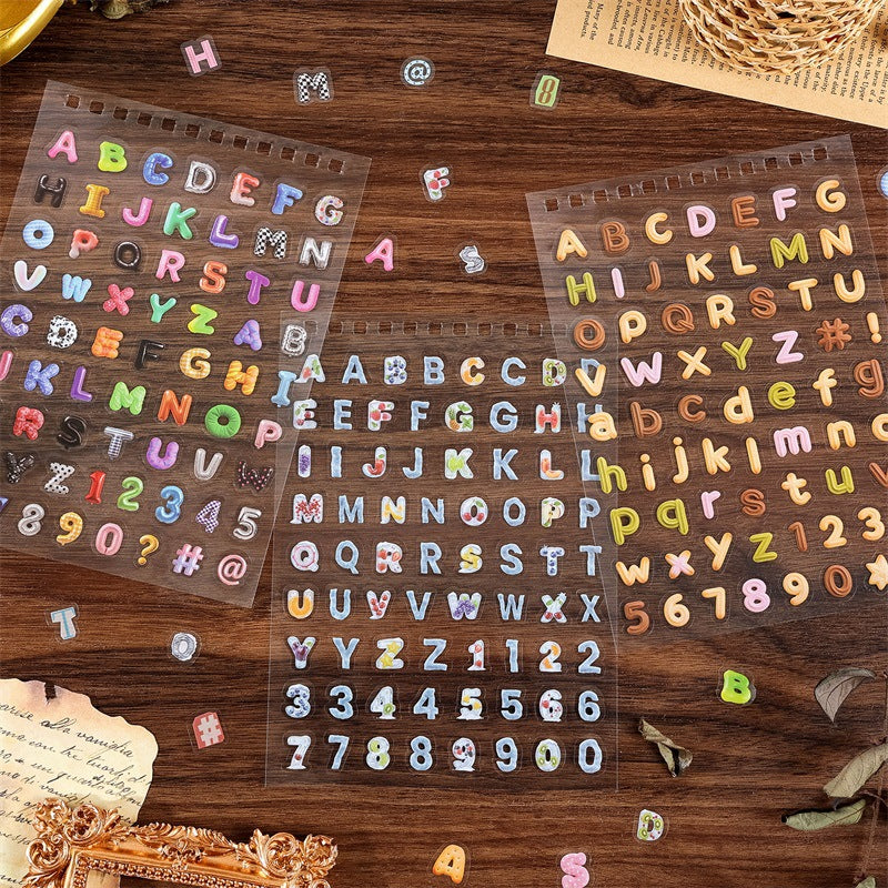 Alphabet Collection Sticker Book